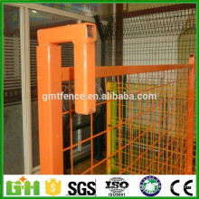 Powder coated hot galvanized portable 6ft temporary no dig fence panels